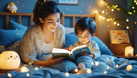 Geceye Hazırlanan Minikler İçin Şefkatli ve Rahatlatıcı Hikayeler