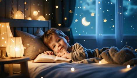 Çocuklar İçin Sakinleştirici Hikayeler: Uykuya Geçişte Hayal Gücünün Gücü