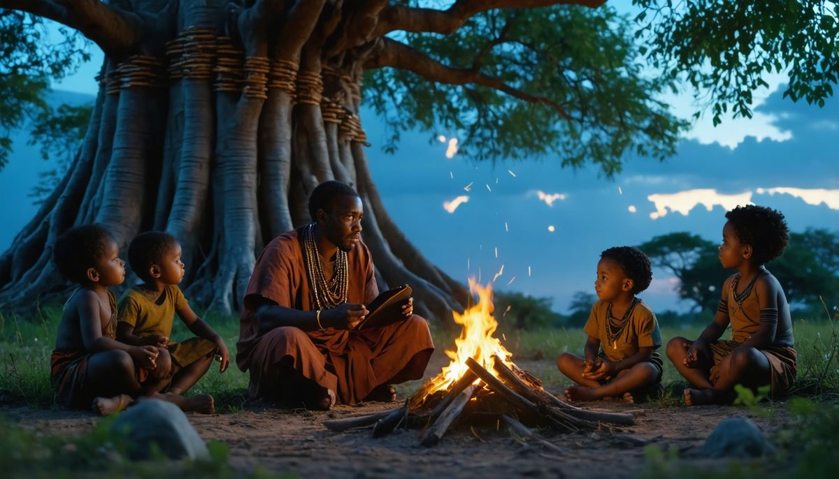 Afrika'nın Sakinleştiren Uyku Hikayeleri: Geleneksel Masalların Büyüsü