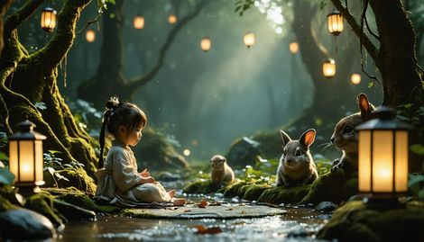 Asya'nın Sakinleştirici Hikayeleri: Çocuklar İçin Eşsiz Uyku Masalları