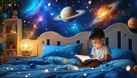 Uzay ve Gezegen Temalarıyla Büyüleyici Uyku Hikayeleri Yaratmak